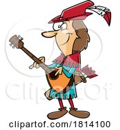 Cartoon Will Scarlett Of Robin Hood Licensed Stock Image