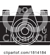 Black And White Old Camera Licensed Stock Image by Lal Perera