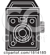 Black and White Old Camera Licensed Stock Image by Lal Perera #COLLC1814185-0106