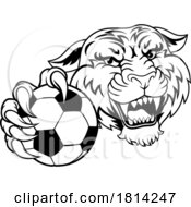 07/17/2024 - Tiger Soccer Football Animal Sports Team Mascot