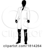 07/17/2024 - Scientist Engineer Professor Man Silhouette Person