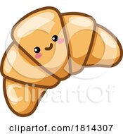 07/21/2024 - Croissant Kawaii Styled Licensed Stock Image