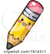 Pencil Kawaii Styled Licensed Stock Image