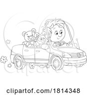 Poster, Art Print Of Boy Driving Licensed Stock Image