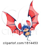 Cute Flying Bat