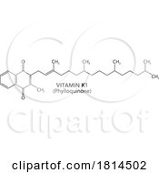 Vitamin K1 Phylloquinone Formula C31h46o2