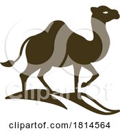 Camel Animal Design Illustration Mascot Icon