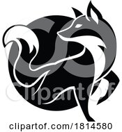 Fox Animal Design Icon Mascot Illustration Concept