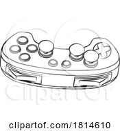 Video Gamer Cartoon Icon Game Gaming Controller by AtStockIllustration