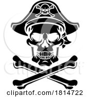 Pirate Hat Skull And Crossbones Cartoon