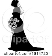 Bride Bridal Wedding Dress Silhouette Woman Design