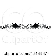 Halloween Ghosts And Bats Clipart