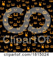 Poster, Art Print Of Halloween Jackolantern Background Clipart