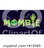 Poster, Art Print Of Halloween Mombie Zombie Clipart