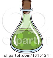 Halloween Potion Bottle Clipart