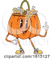 Candy Bucket Halloween Clipart