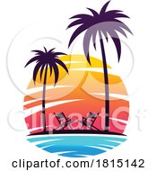 Poster, Art Print Of Tropical Beach Travel Design