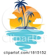 Poster, Art Print Of Tropical Beach Travel Design