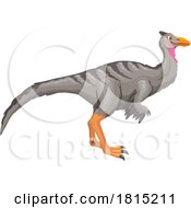 Pelecanimimus Dinosaur Bird Clipart