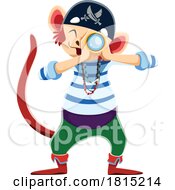 Monkey Pirate Clipart