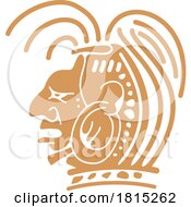 Aztec Chief Totem Clipart