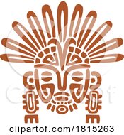 Aztec Chief Totem Clipart