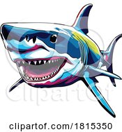 Colorful Shark Clipart