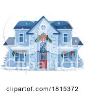 Poster, Art Print Of Winter House Clipart