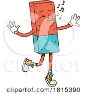 Eraser School Mascot Clipart