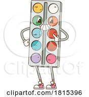 Paint School Mascot Clipart