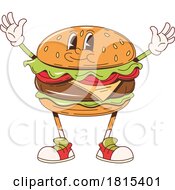 Cheeseburger Mascot Clipart