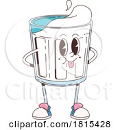 Milk Mascot Clipart