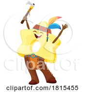 Stelle Pasta Indigenous Mascot Clipart