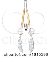 Tongs Mascot Clipart