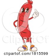 Sausage Mascot Clipart