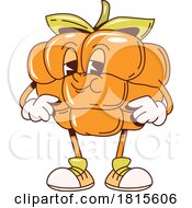 Cloudberry Mascot Clipart