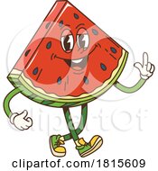 Watermelon Mascot Clipart