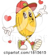 Sweet Melon Mascot Clipart