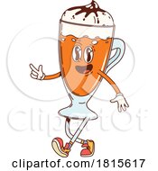 Orange Creamsicle Mascot Clipart