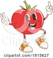 Tomato Food Mascot Clipart