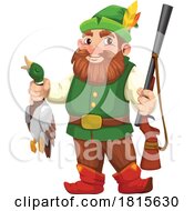 Gnome Duck Hunting Clipart by Vector Tradition SM