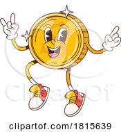 Coin Financial Mascot Clipart