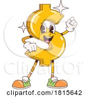 Dollar Currency Symbol Financial Mascot Clipart