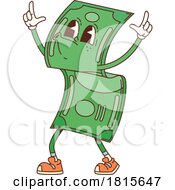 Cash Money Financial Mascot Clipart