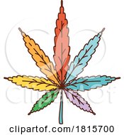 Groovy Pot Leaf Clipart