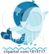 Happy Whale Clipart