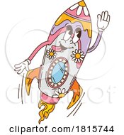 Rocket Mascot Clipart