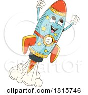 Rocket Mascot Clipart