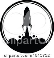 Poster, Art Print Of Rocket Logo Clipart