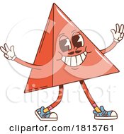 Pyramid Or Triangle Mascot Clipart